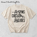 Spins, Circles, and Slides