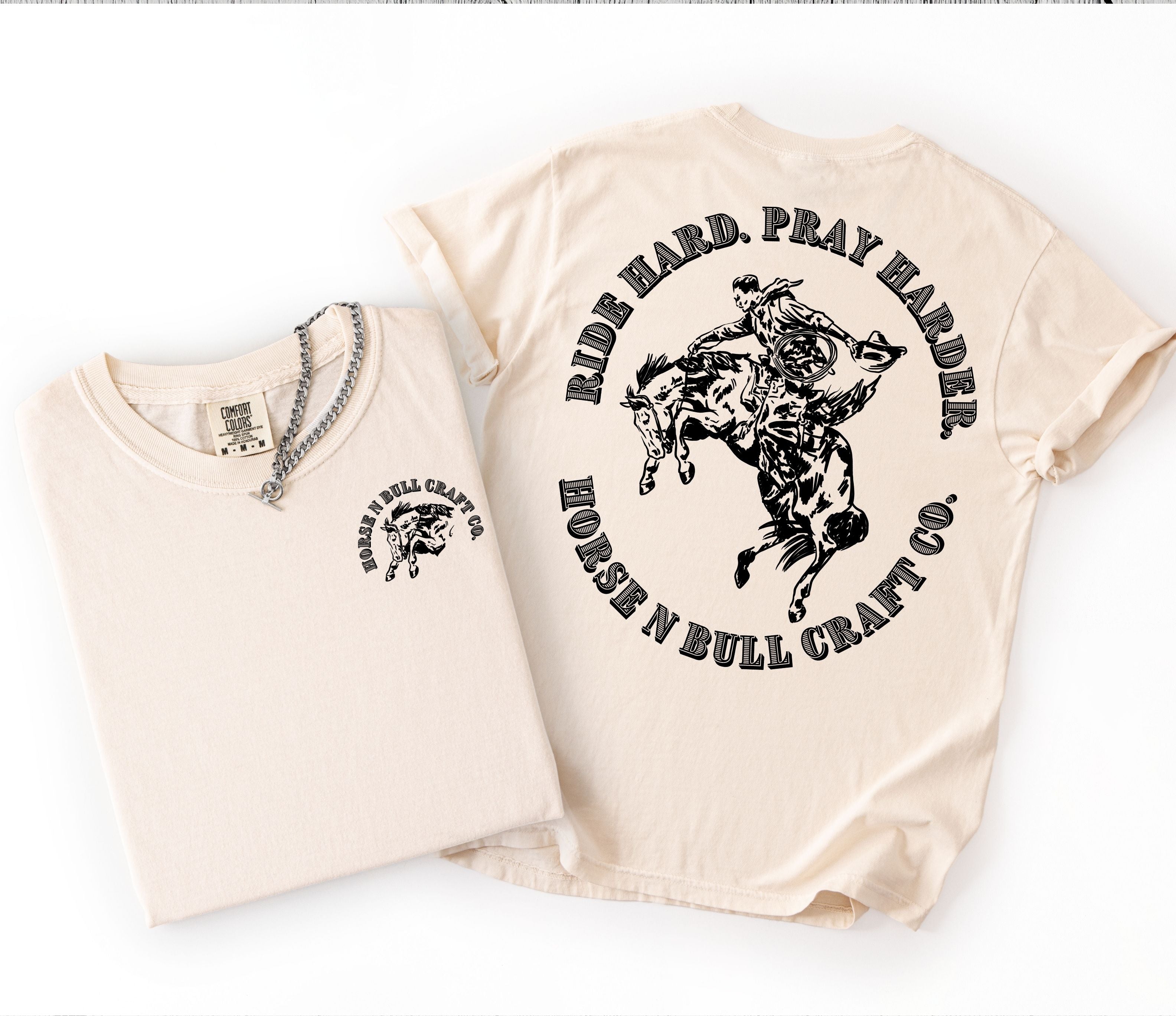 Pray Hard Work Harder Tee